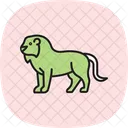 Lion Animal Wildlife Icon