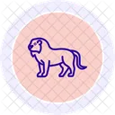 Lion Animal Wildlife Icon