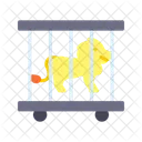 Lion In Cage Icon