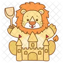 Lion Africa Big Cat Icon