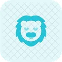 Lion Pensive Icon