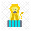 Lion Performing Icon