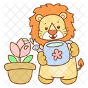 Lion Africa Big Cat Icon