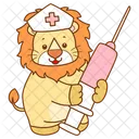 Lion Africa Big Cat Icon