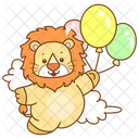 Lion Africa Big Cat Icon