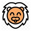 Lion Smiling Icon
