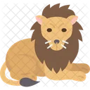 Lions Mammal Safari Icon