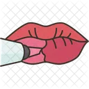 Lip Blushing Cosmetic Icon
