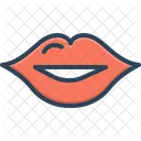 Lip Kiss Glossy Icon