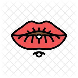 Lip  Icon