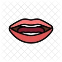 R Letter Mouth Icon