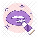 Beauty Cosmetic Lip Icon