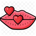 Lip Kiss Emotion Lips Icon