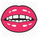 Female Lips Lips Sticker Mouth Icon