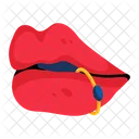 Lip Piercing  Icon