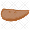 Lip Plate Bread Sandwich Icon