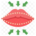 Lip Shape Correction Icon