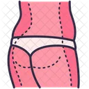Liposuction body  Icon
