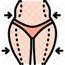 Liposuction Health Body Icon