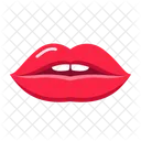 Lippe Romantisch Tag Icon