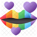 Lippen Schonheit Gesicht Symbol