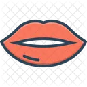 Lippen Kussen Kussen Symbol