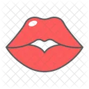 Lippen Rot Sexy Symbol