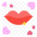 Lippen Liebe Romantik Icon