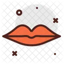 Lippen Gesicht Korper Symbol