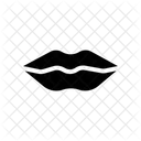 Kuss Schminke Halloween Symbol