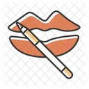 Lippen Make-up  Symbol