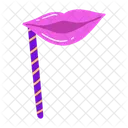 Lippen Maske  Symbol