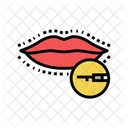 Lippenoperation  Symbol