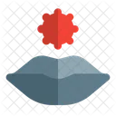 Lippenkontakt  Symbol