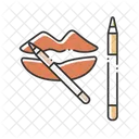 Lippenkonturenstift  Symbol