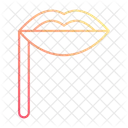 Lippenmaske  Symbol