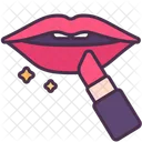 Lippenstift  Symbol