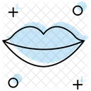 Lips Color Shadow Thinline Icon Icon