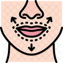 Lips Beauty Surgery Icon