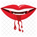 Lips Devil Monster Icon