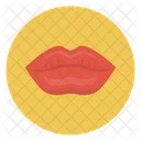 Lips Kiss Love Icon
