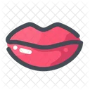 Lips Red Cosmetic Icon