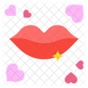 Lips Love Romance Icon