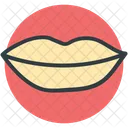 Lips Female Smiling Icon