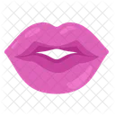Lips Face Girl Icon