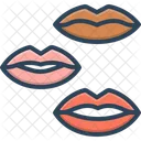 Lips Kiss Osculate Icon