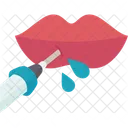 Lips Filler Mouth Icon