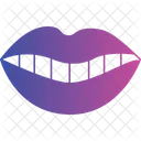 Lips And Teeth Icon