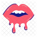 Lips Art Dripping Lips Nail Lips Symbol
