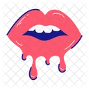 Lips Art Dripping Lips Nail Lips Symbol